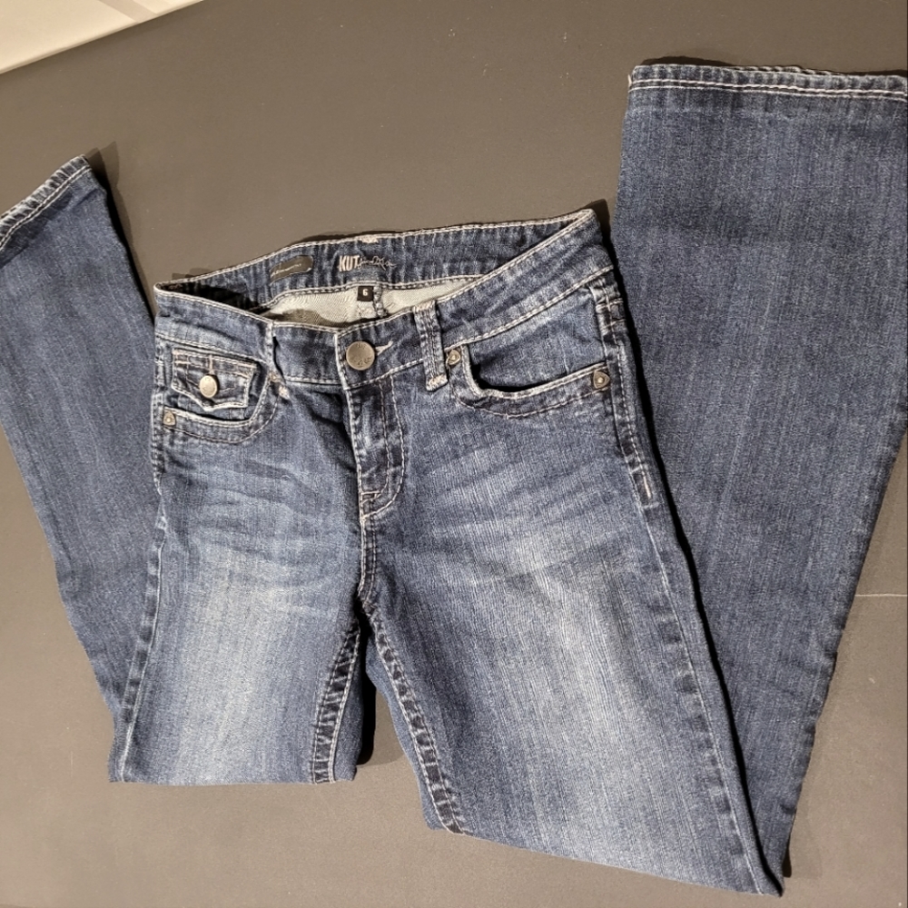 Kut from the cloth, sz 6, high rise jean good used condition